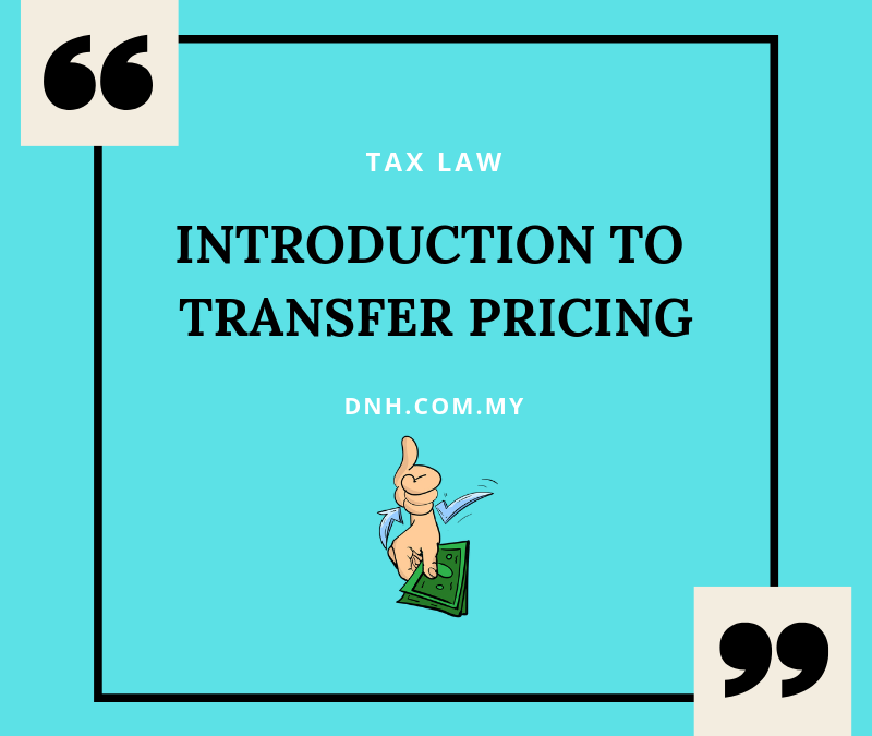 Introduction to Transfer Pricing