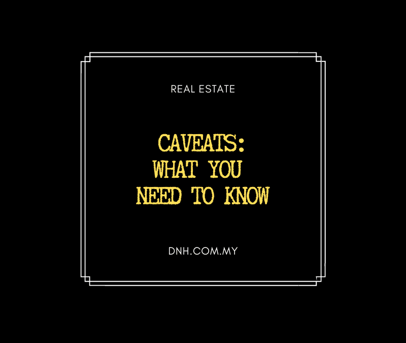 Caveats: What you need to know