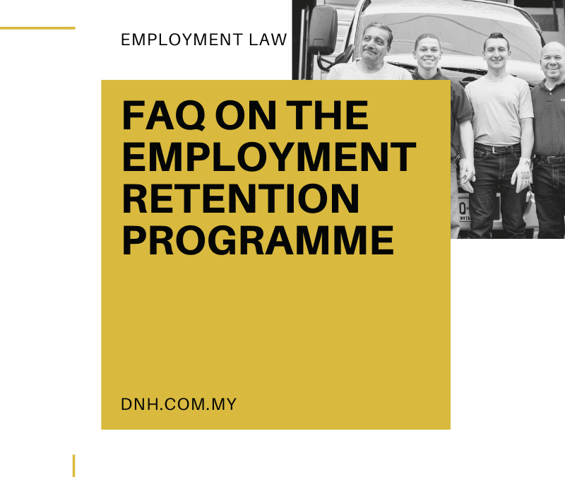 FAQ on the Employment Retention Program
