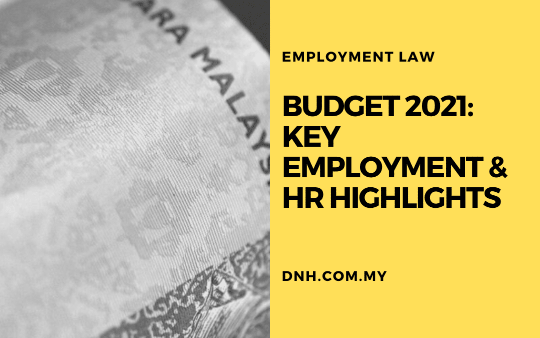 Budget 2021: Key Employment & HR Highlights