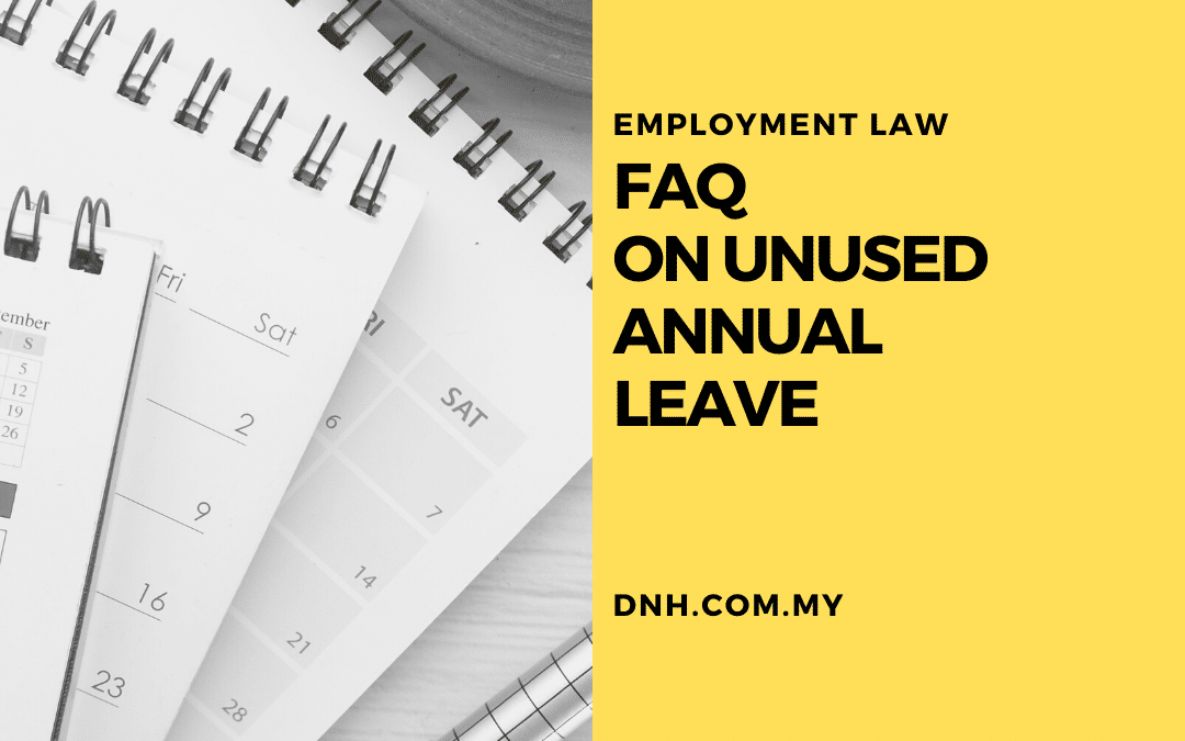 FAQ on Unused Annual Leave